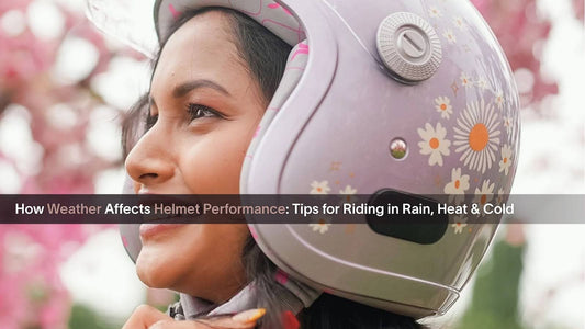 How Weather Affects Helmet Performance: Tips for Riding in Rain, Heat & Cold