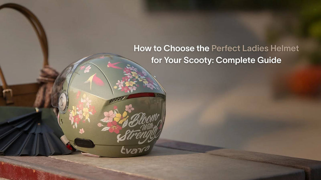 How to Choose the Perfect Ladies Helmet for Your Scooty: Complete Guide
