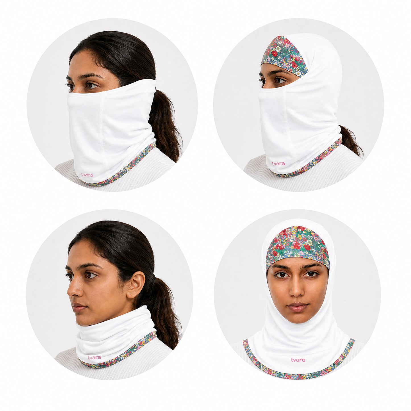 Scavva - Balaclava for Women - White