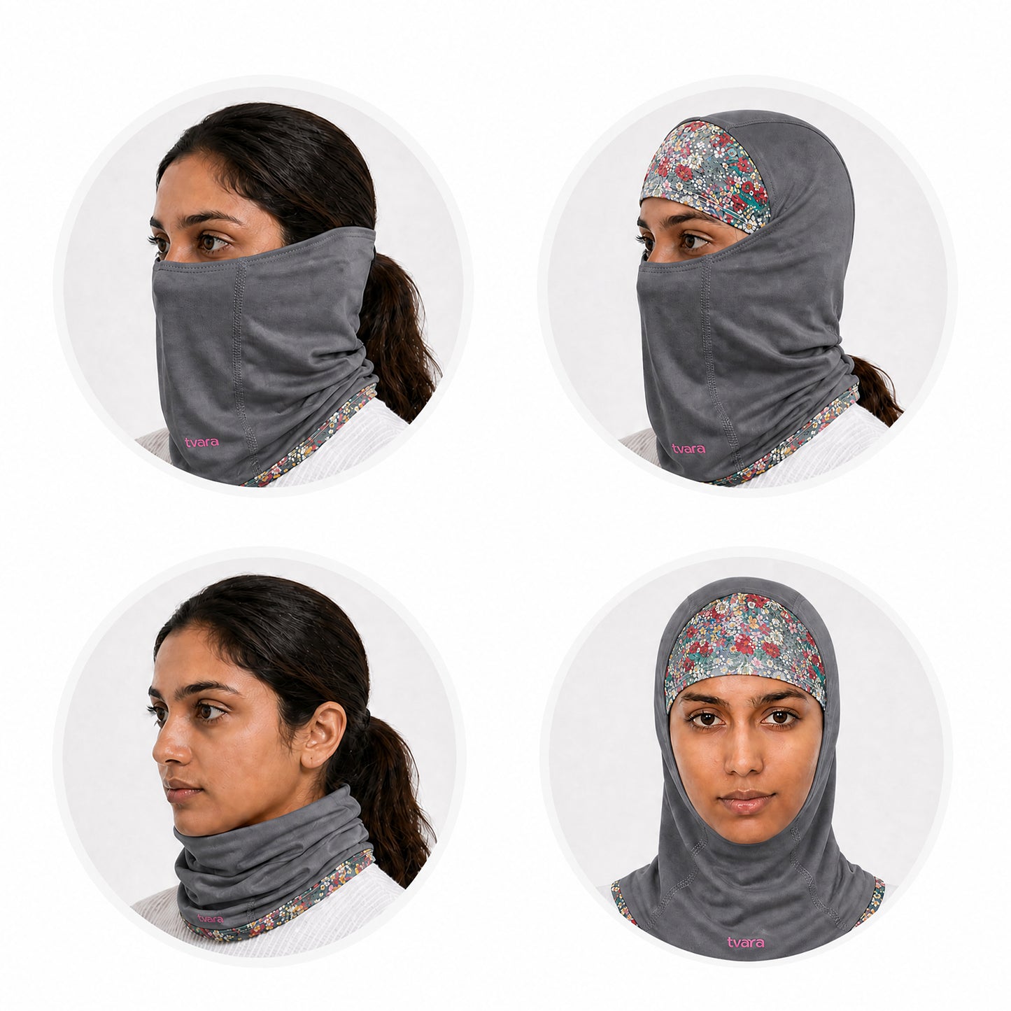 Scavva - Balaclava for Women - Grey