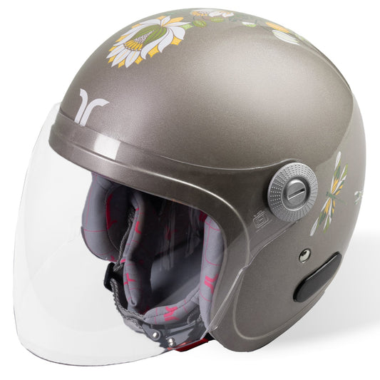Tvarra Lotus Champagne Gold Helmet