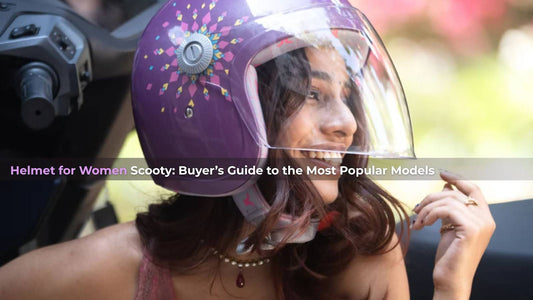 Helmet for Women Scooty