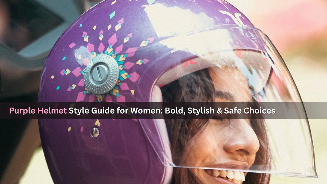 Purple Helmet Style Guide for Women