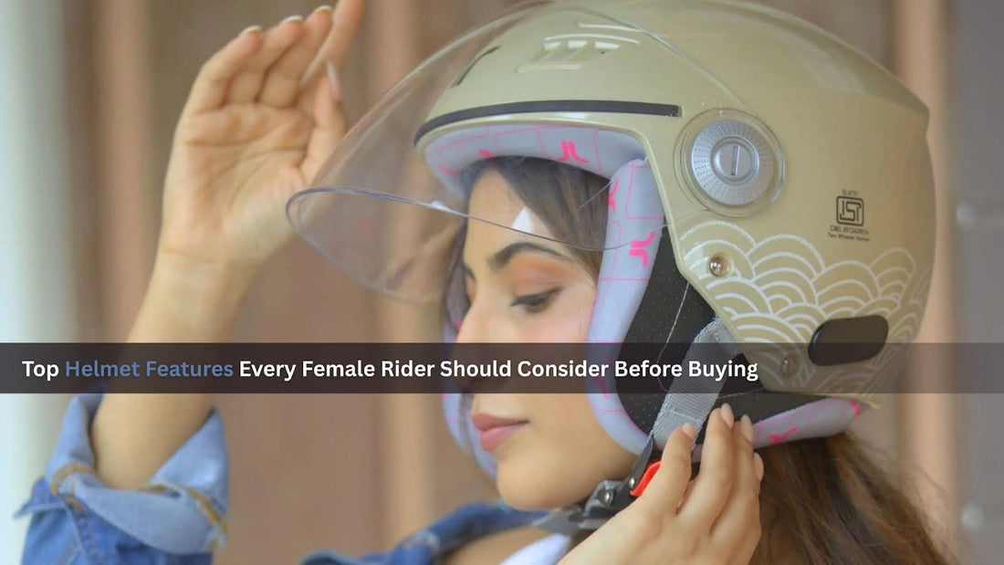 Top Helmet Features Every Female Rider Should Consider Before Buying