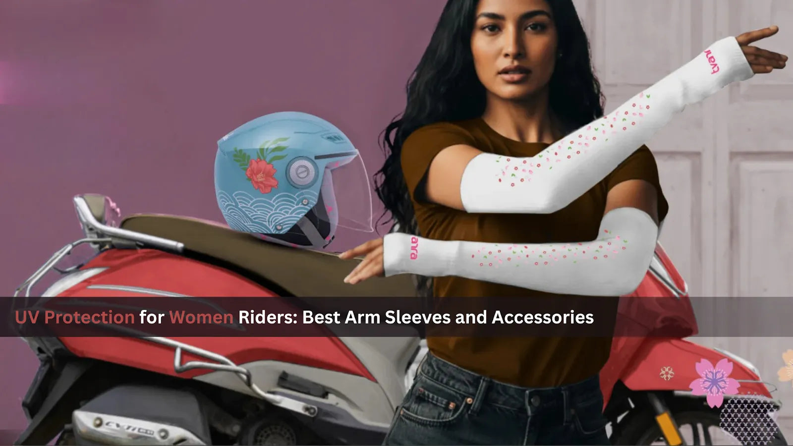 Female Loop Protection UV Protection for Women Riders: Best Arm Sleeves & Accessories – Tvarra