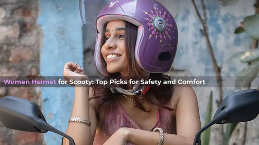 Women Helmet for Scooty
