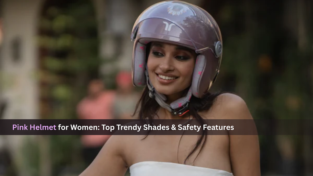 Pink Helmet for Women: Trendy Shades & Safety Features | Tvarra