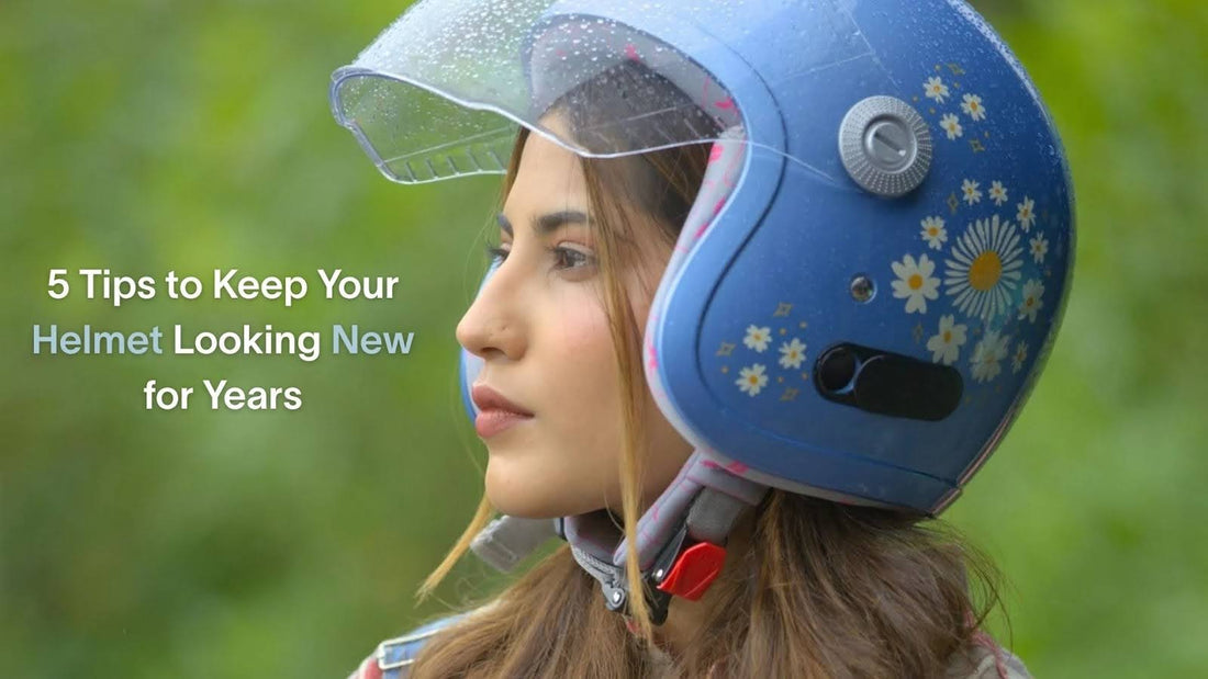 5 Tips to Keep Your Helmet Looking New for Years