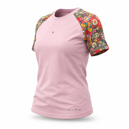 Tvarra Yoga Tshirt – Baby Pink (Women Fit)