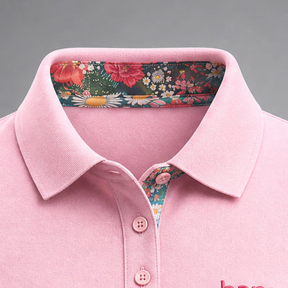 Tvarra Polo Tshirt – Light Pink (Women Fit)