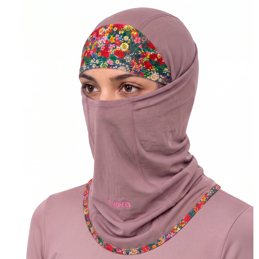 Scavva - Balaclava for Women - Rose Gold