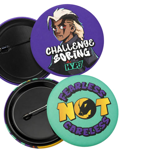 Pack of 2 - Challenger & Fearless