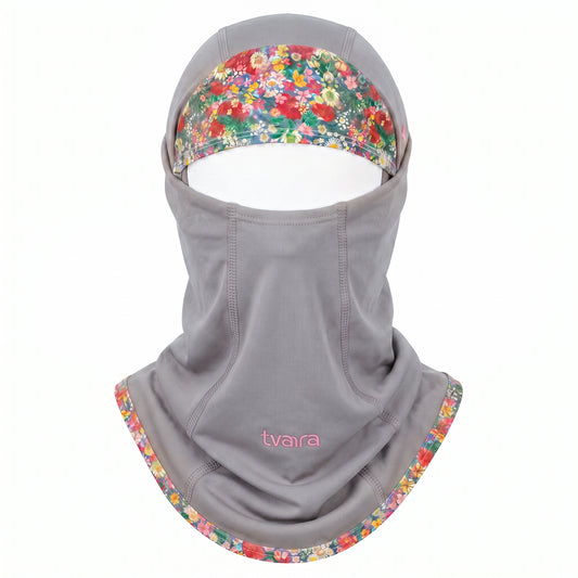 Scavva - Balaclava for Women - Beige Grey
