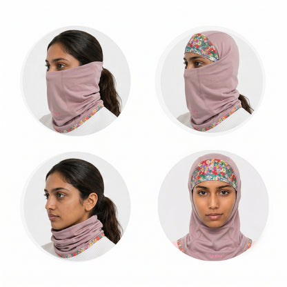 Scavva - Balaclava for Women - Rose Gold