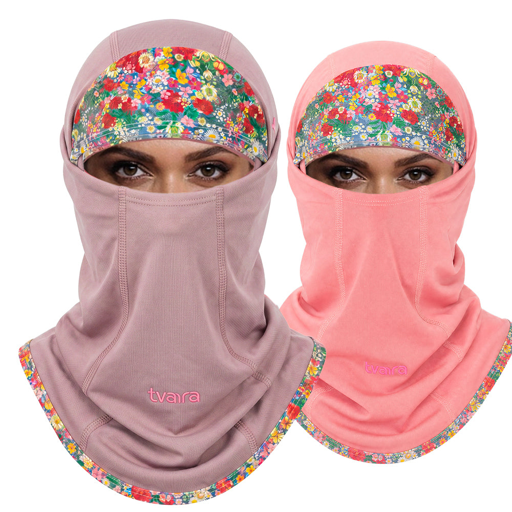 Scavva - Balaclava Combo - Rose Gold & Pink