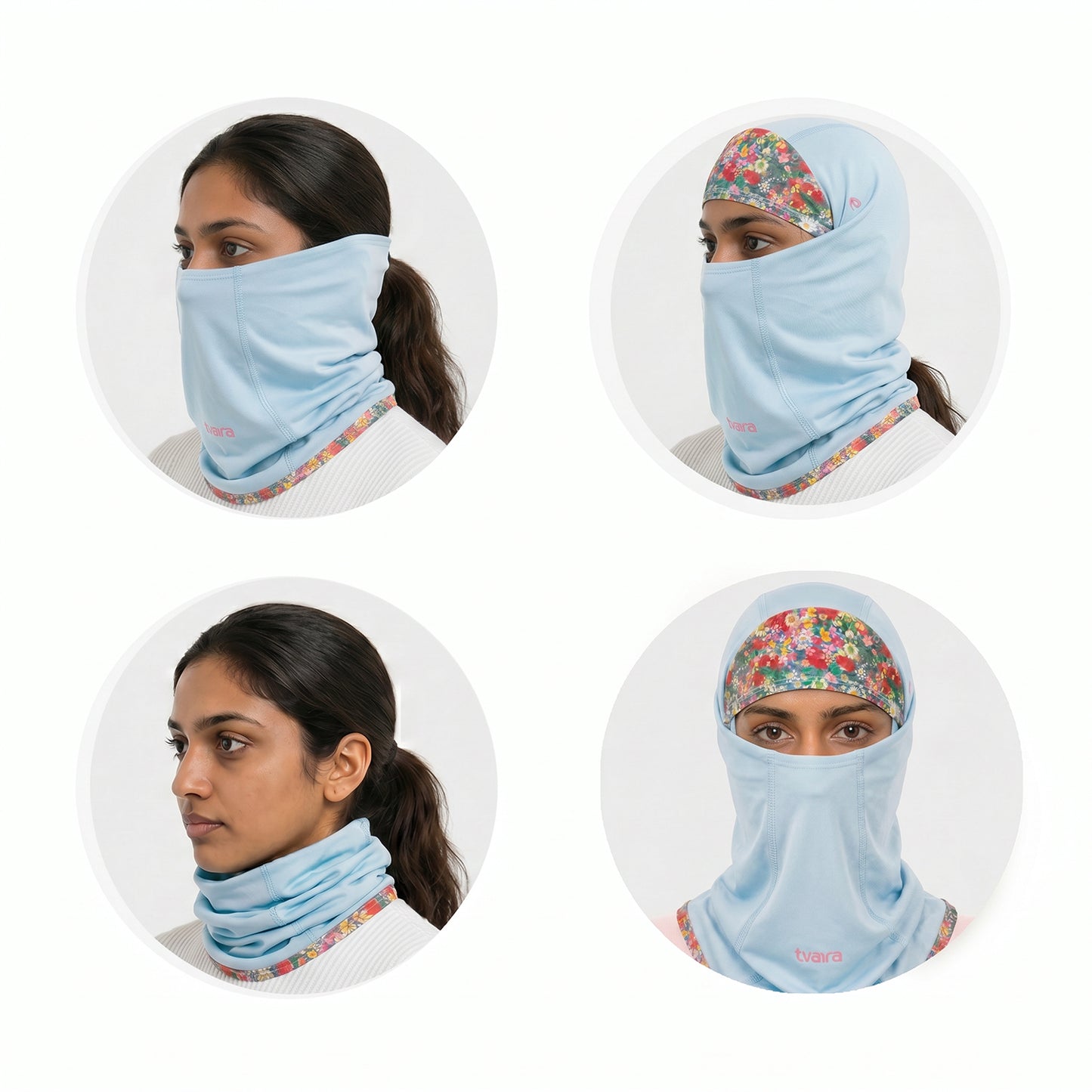 Scavva - Balaclava for Women - Steel Blue