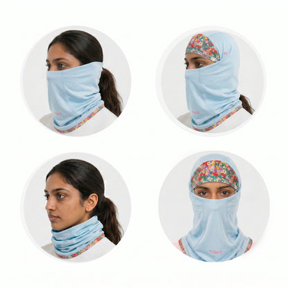 Scavva - Balaclava for Women - Steel Blue