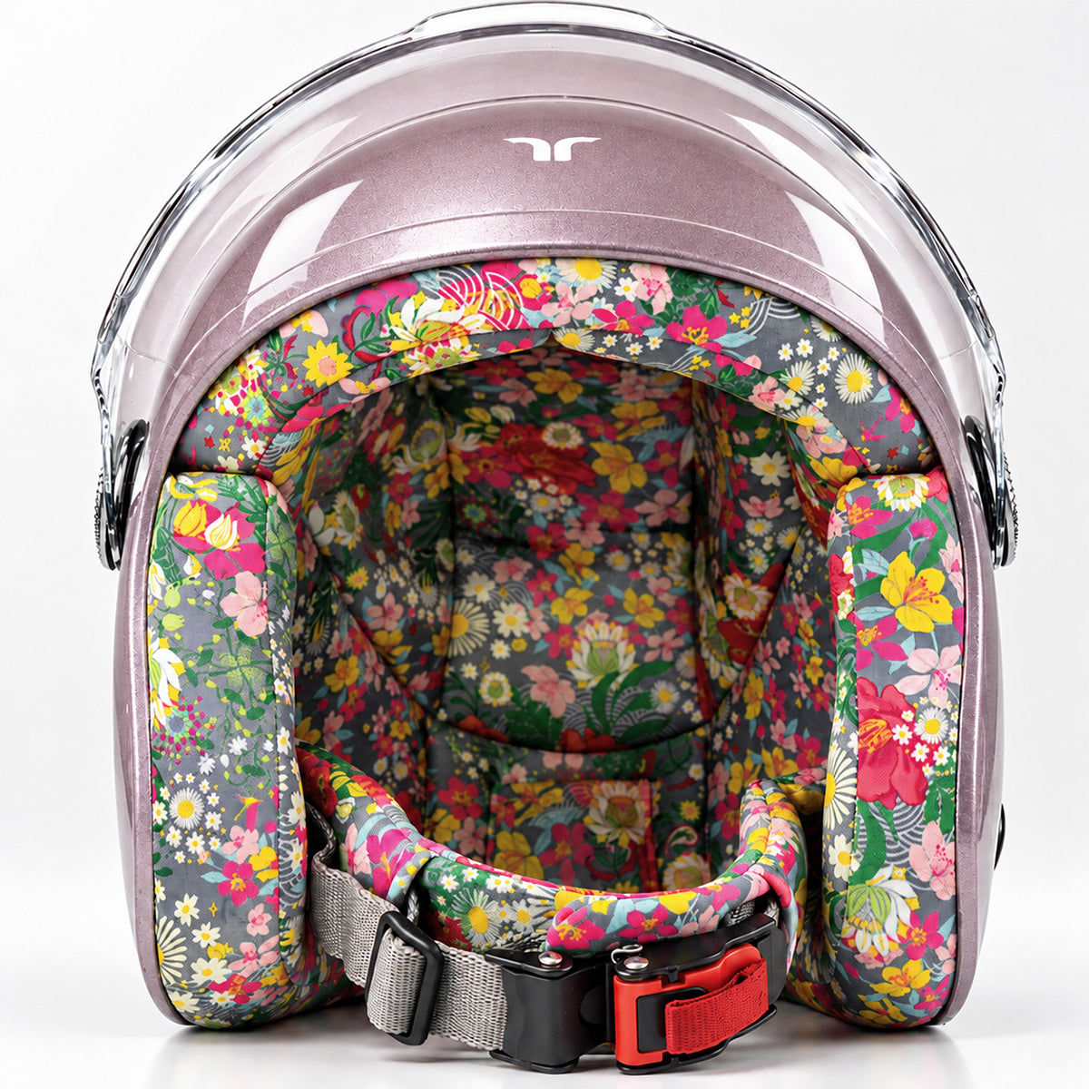 Tiara Rose Gold Open Face Helmet