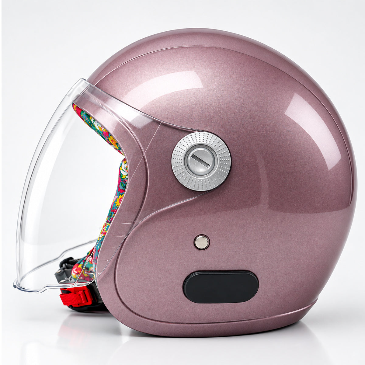 Tiara Rose Gold Open Face Helmet