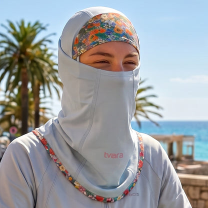 Scavva - Balaclava for Women - Beige Grey
