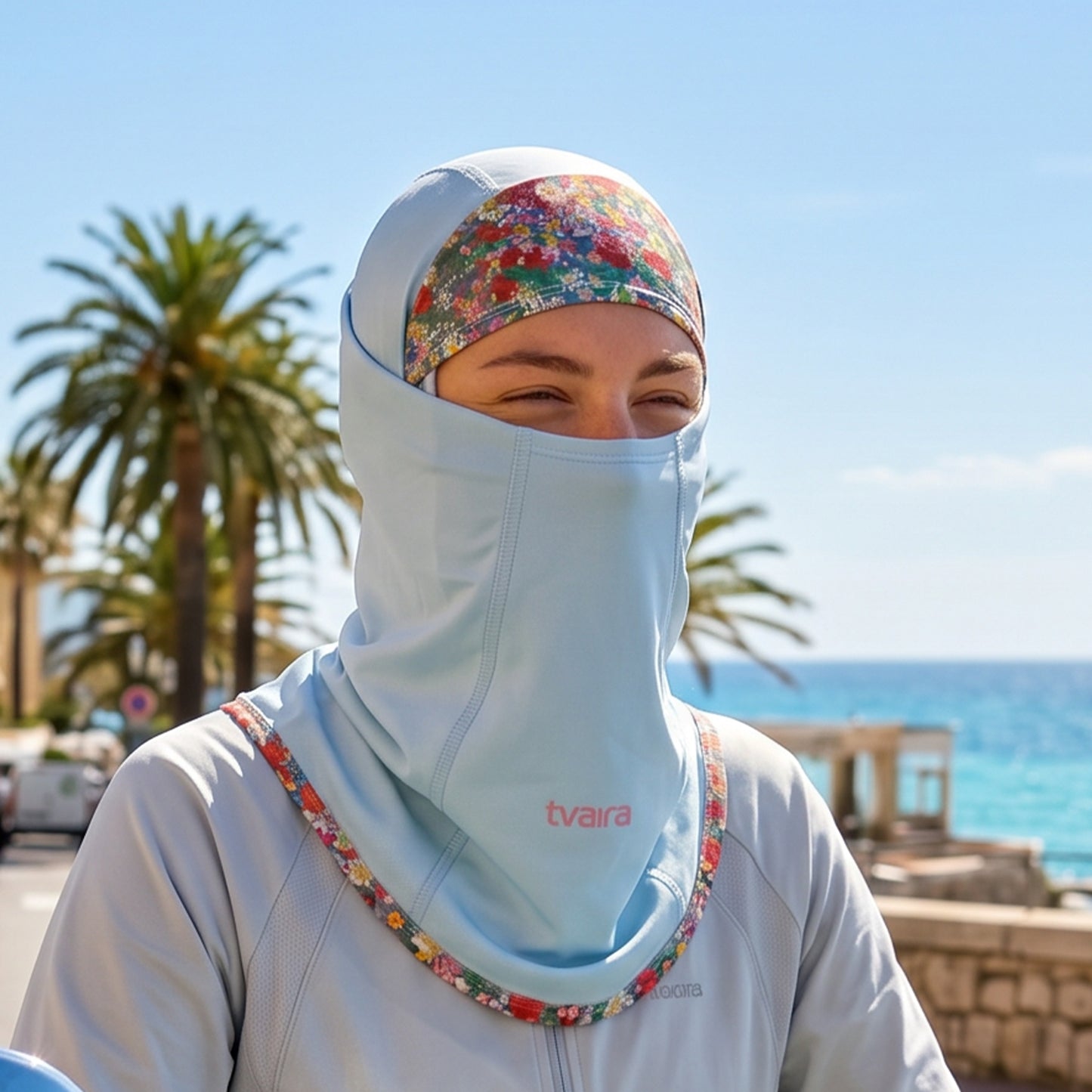 Scavva - Balaclava for Women - Steel Blue
