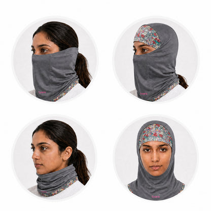 Scavva - Balaclava for Women - Grey