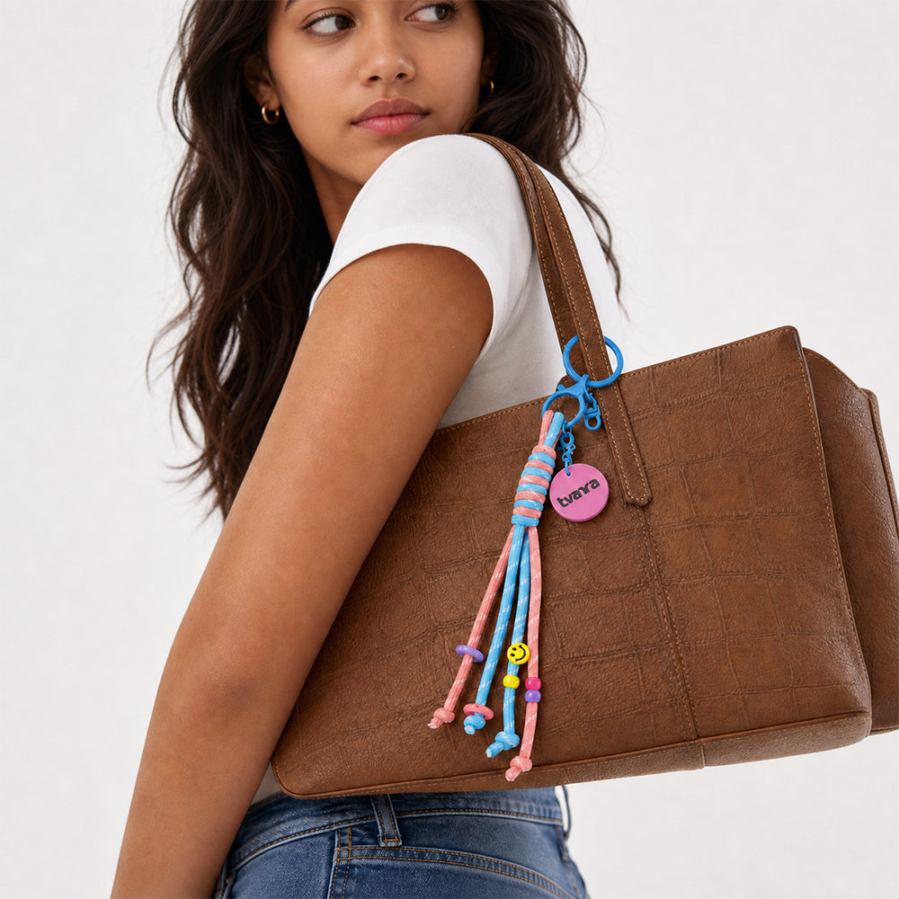 Tvarra Blue Crush Rope Bag Charm
