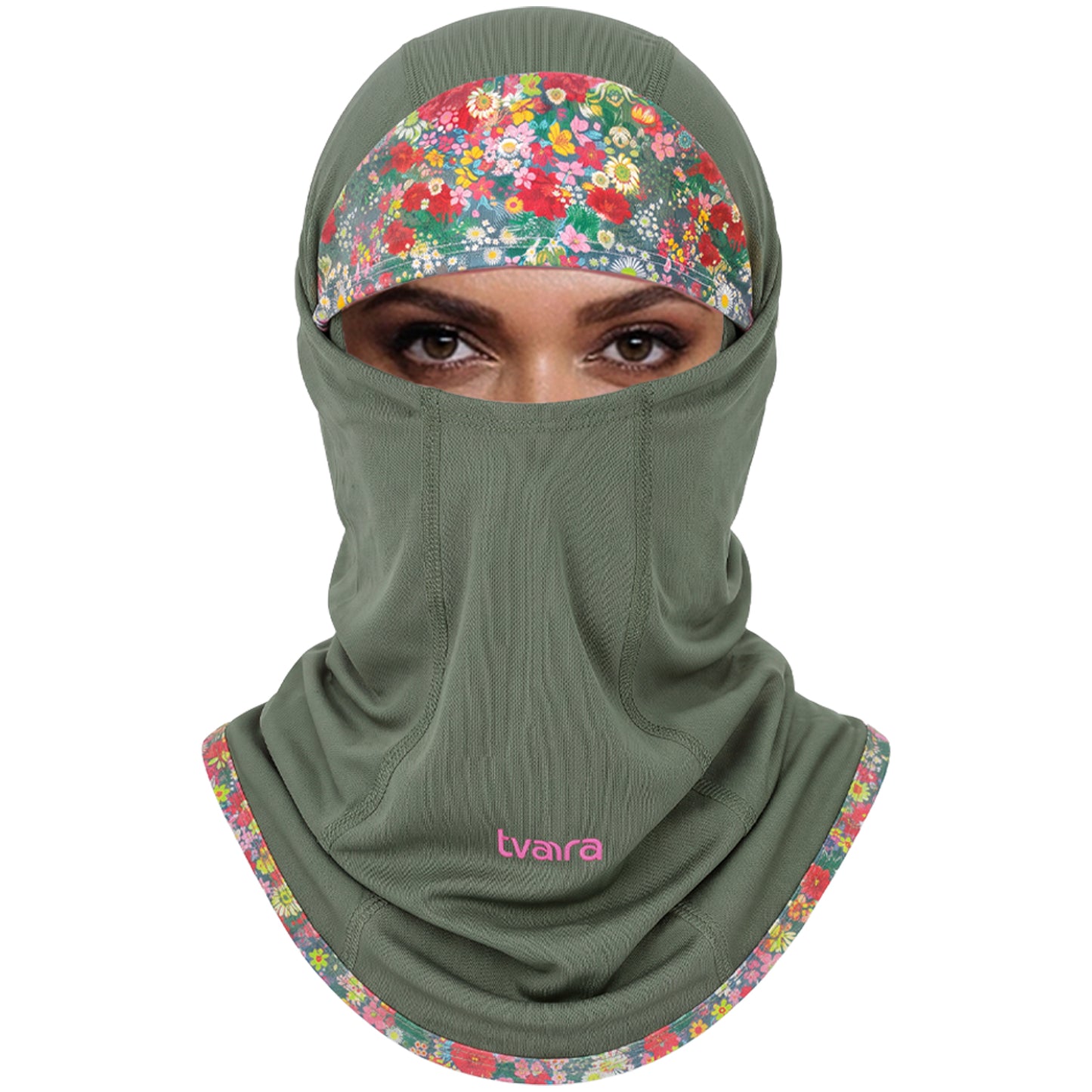 Scavva - Balaclava for Women - Olive Green