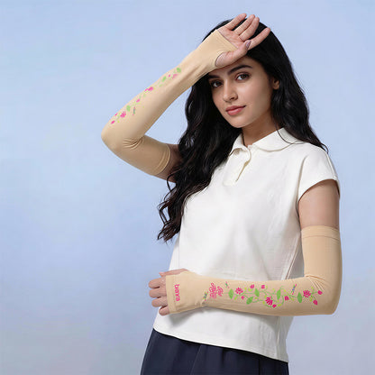 Rise Above Arm Sleeves for Women - Skin