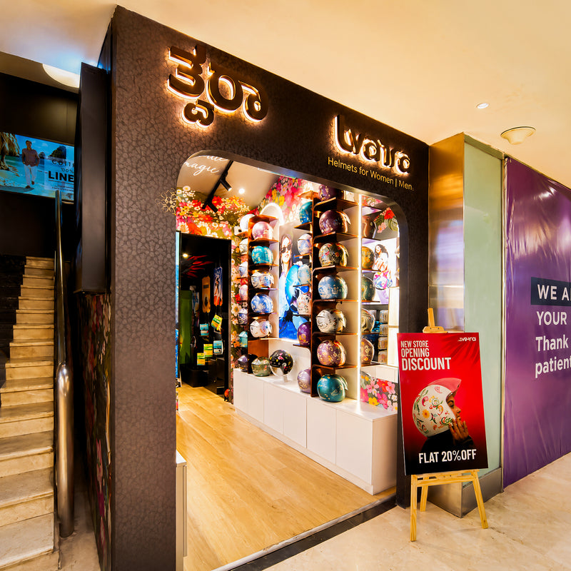 Tvarra Helmets - Best Women's & Kids Helmets (Nexus Mall Koramangala)