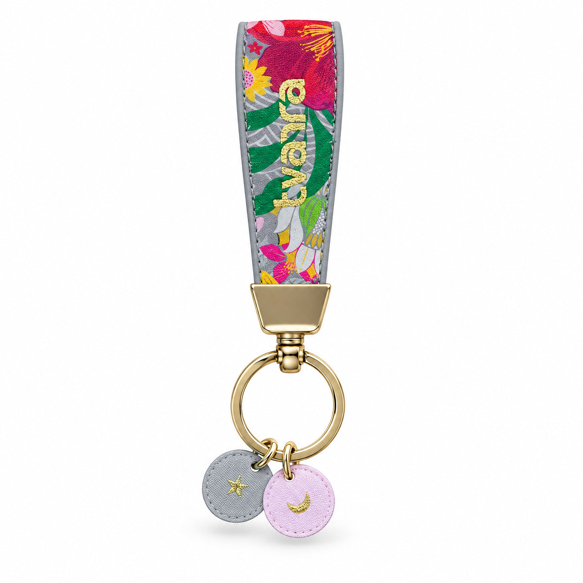 Tvarra Floral Multicolour Key Chain
