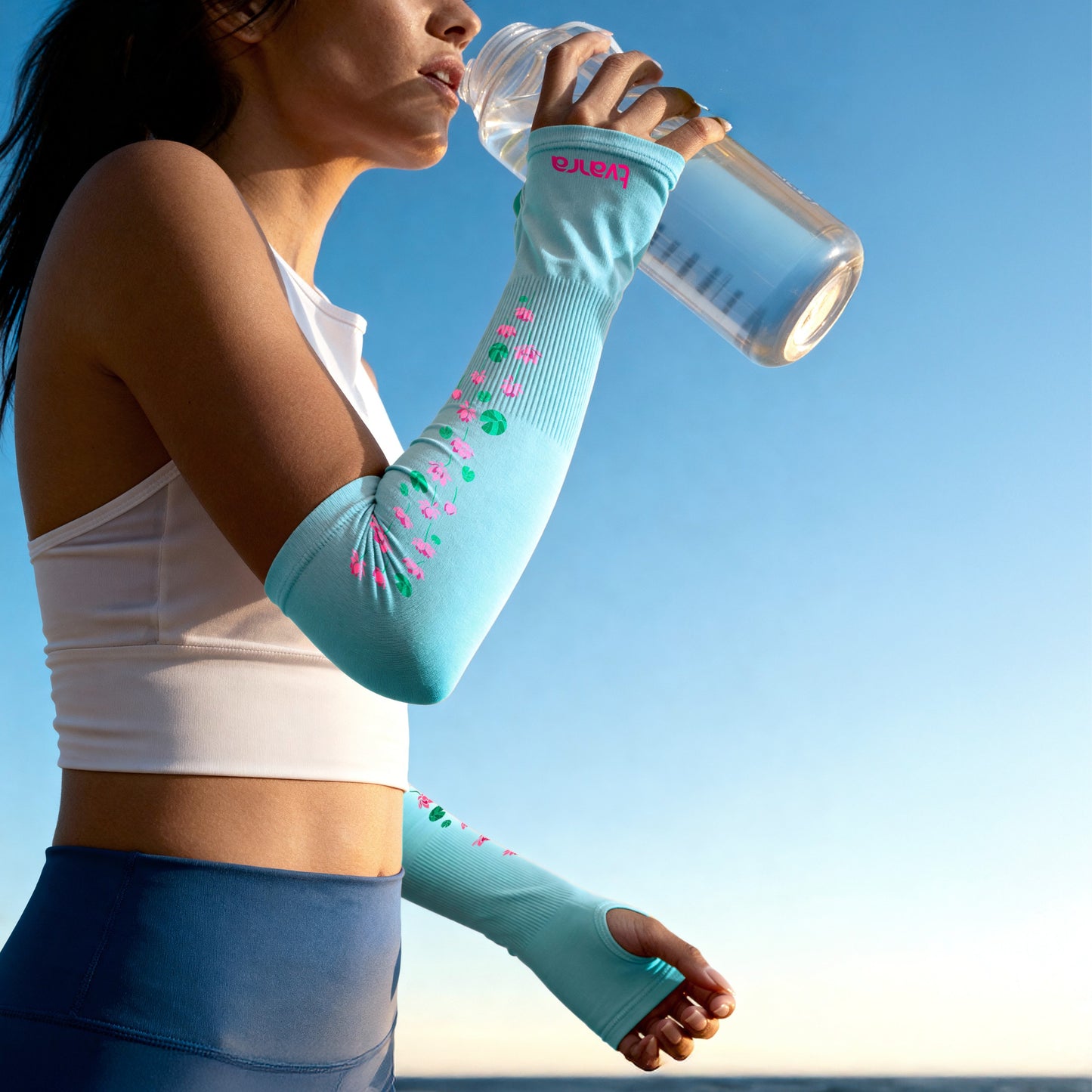 Padmaa Arm Sleeves - Mint Green