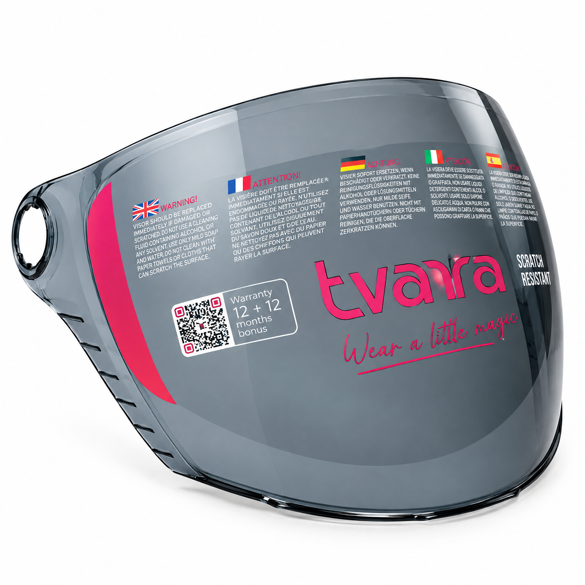 Tinted Visor - JET - Smoked