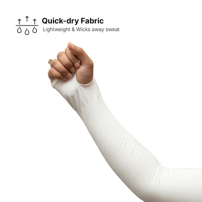 Arm Sleeves - White