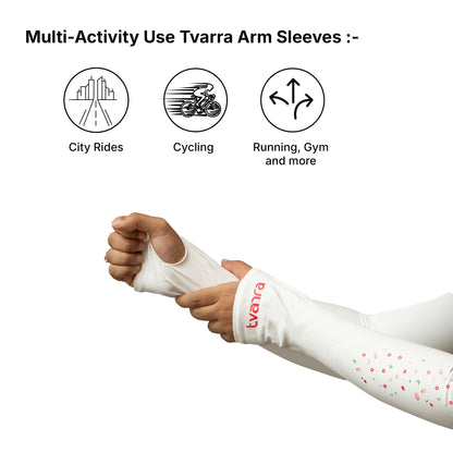 Arm Sleeves - White