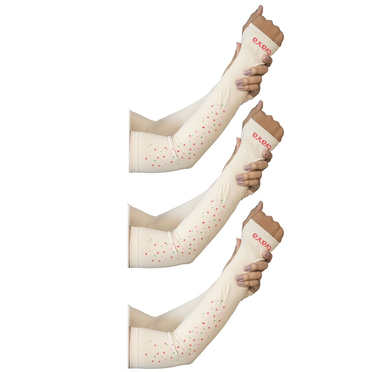 skin color arm sleeves for women pack of 3