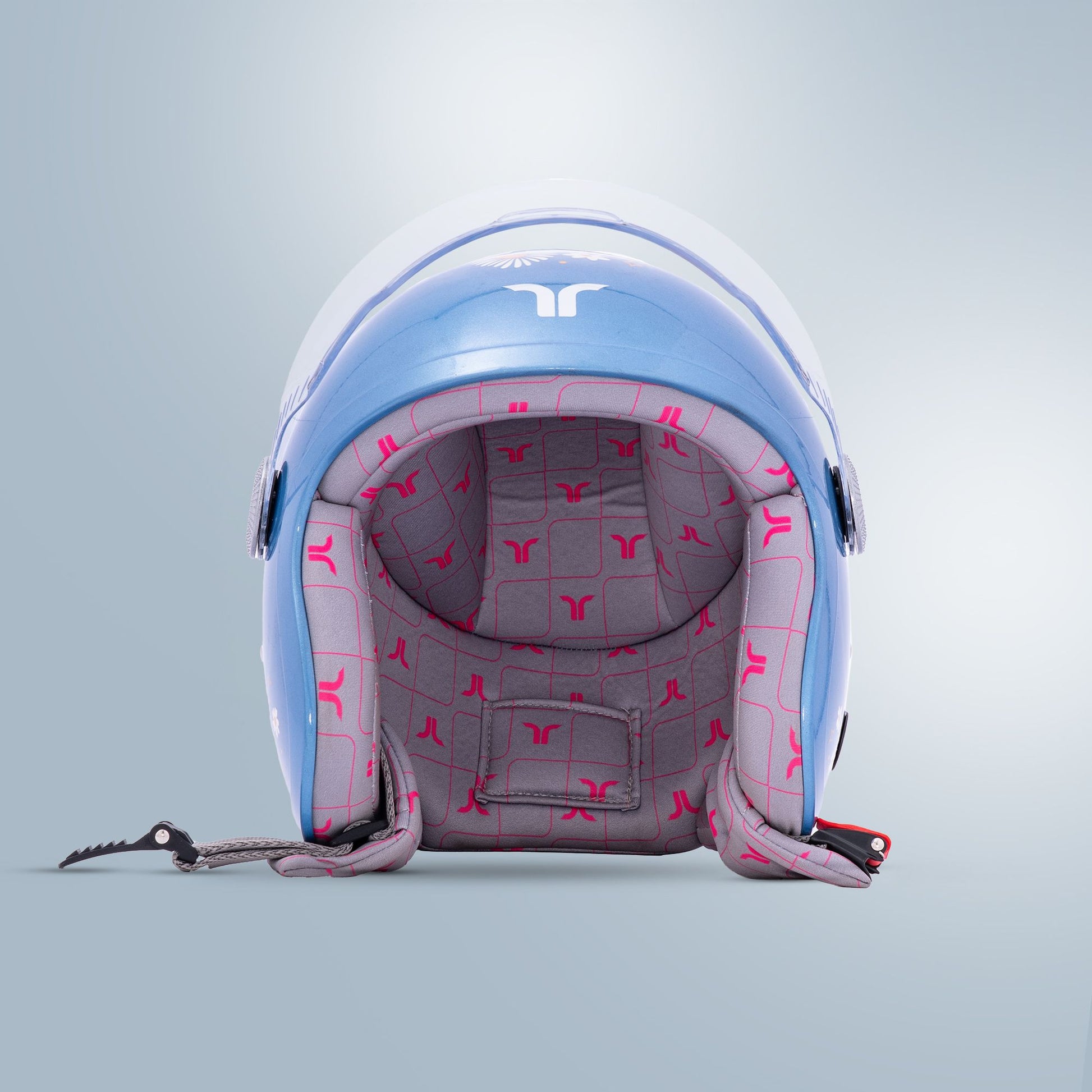 Buy Daisy Night Sky Blue Helmet: Stylish Scooty Safety – Tvarra