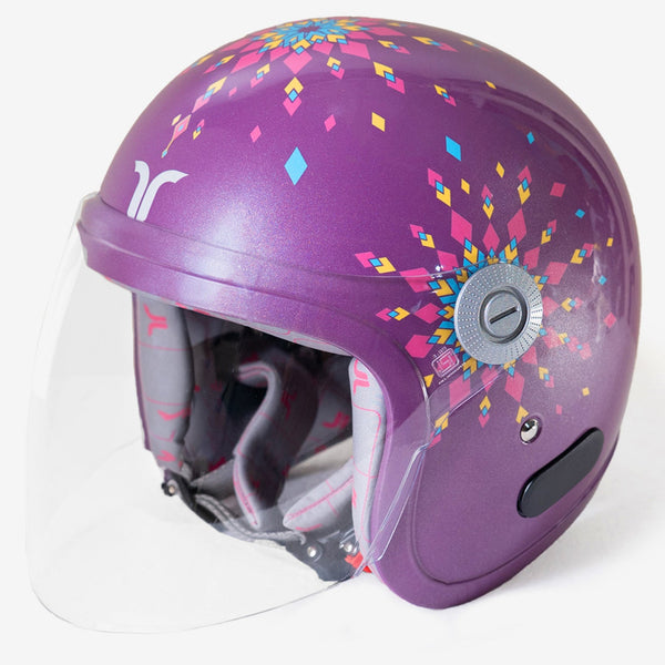 Tvarra Dreamcatcher - Deep Purple Helmet