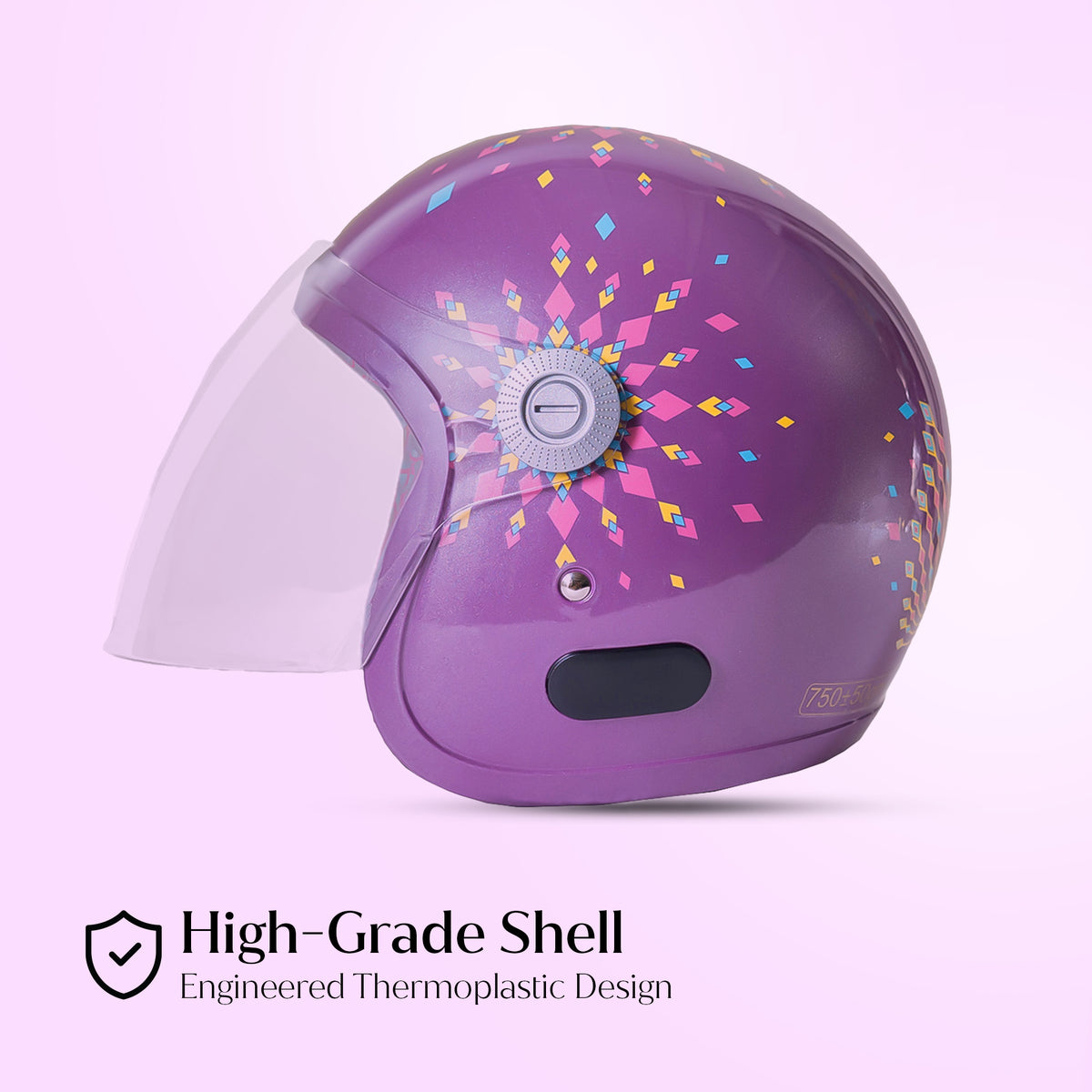 Tvarra Dreamcatcher - Deep Purple Helmet