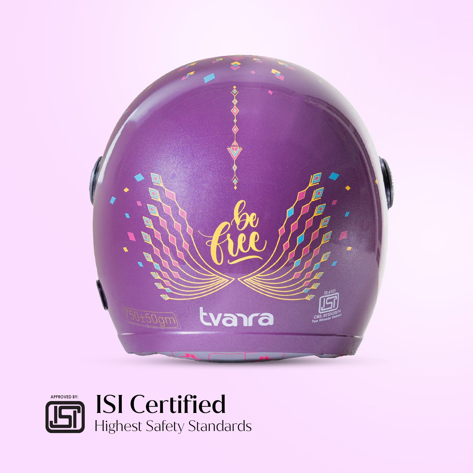 Tvarra Dreamcatcher - Deep Purple Helmet