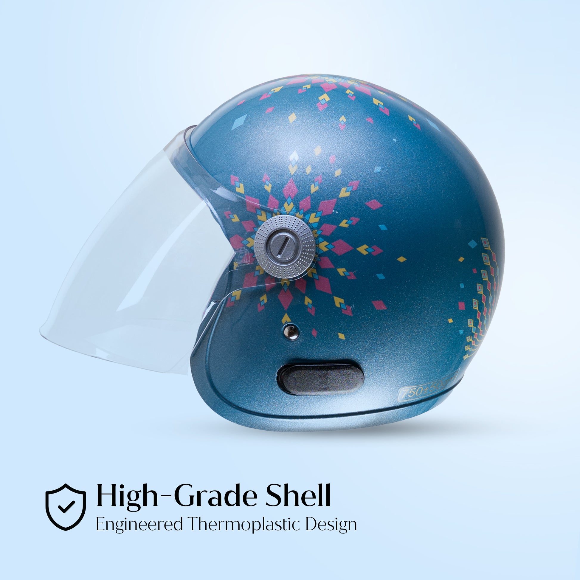 Tvarra Dreamcatcher - Ocean Blue Helmet