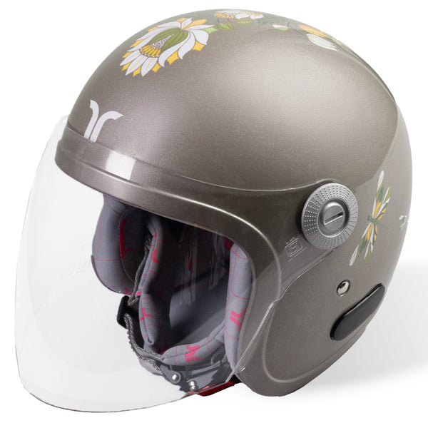 Tvarra Lotus Champagne Gold Helmet