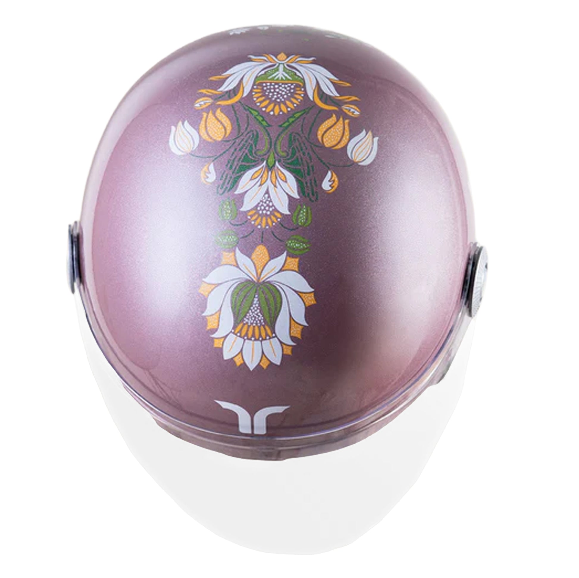 Buy Lotus Rose Gold: Stylish Scooty Safety Helmet – Tvarra