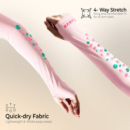 Padmaa Arm Sleeves - Baby Pink