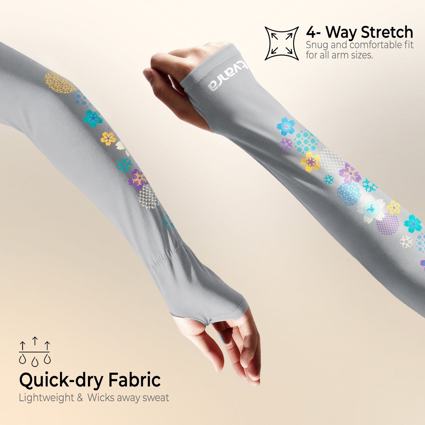 Uditaa Arm Sleeves - Grey