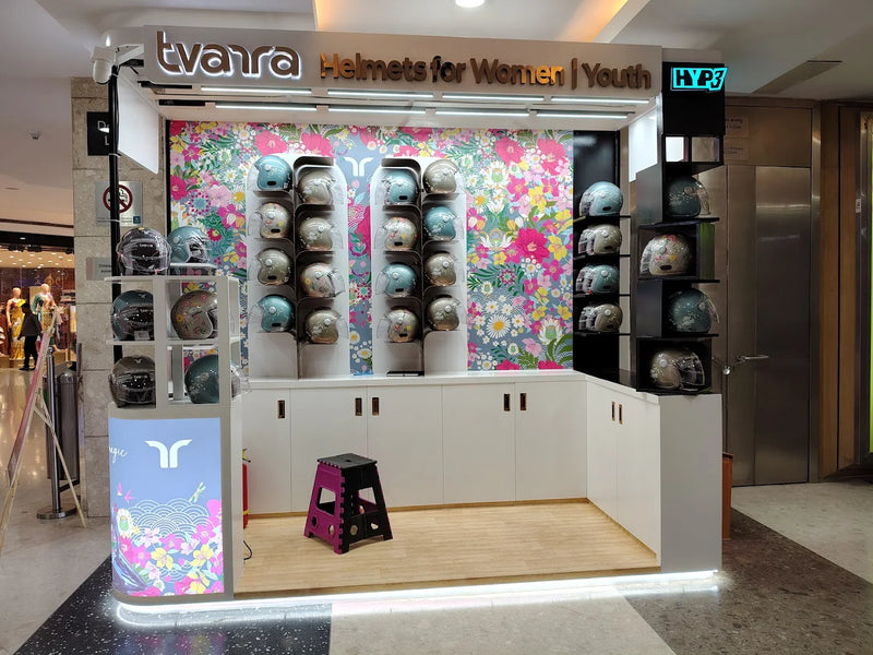 Tvarra Helmets - Best Women's & Kids Helmets (Mantri Square Mall Malleshwaram)