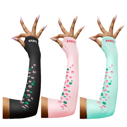 Pack of 3 Sleeves: White Lotus - Black & Padmaa - Baby Pink & Padmaa - Mint Green