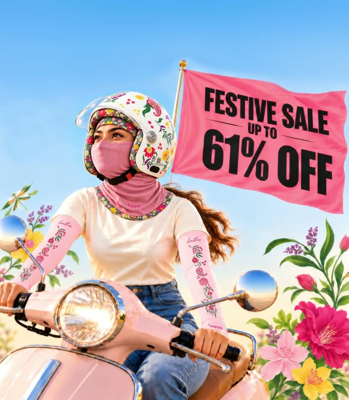 Festive sale, up to 61% off