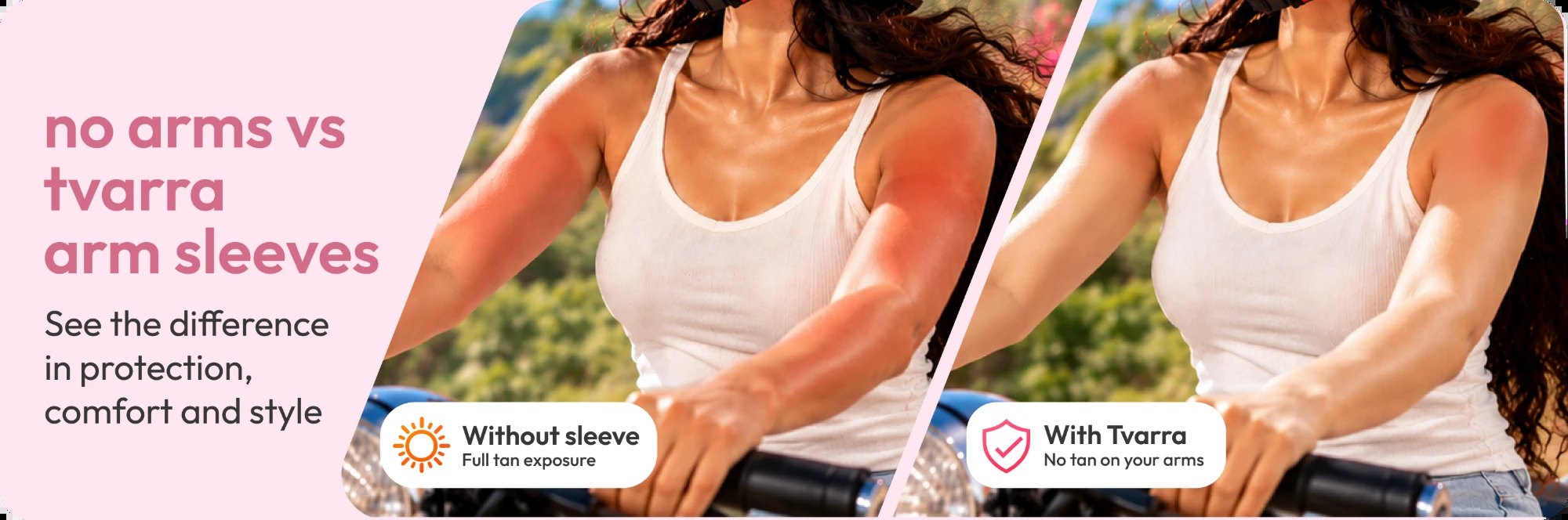 No arms vs tvarra arm sleeves