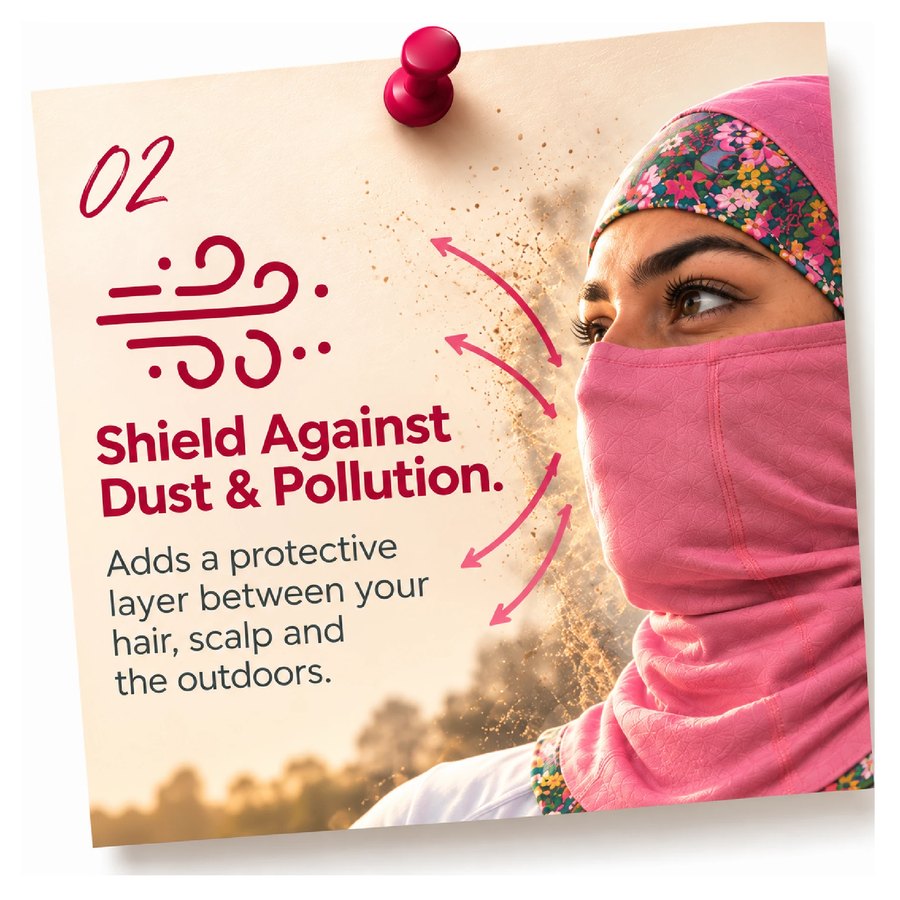 Shield against dust & pollution